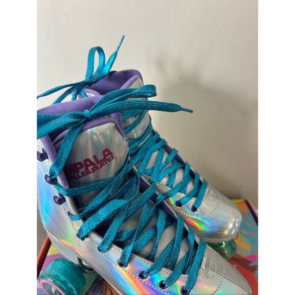 Impala Multicolor Holographic Roller Skates size 8 - Picture 3 of 7